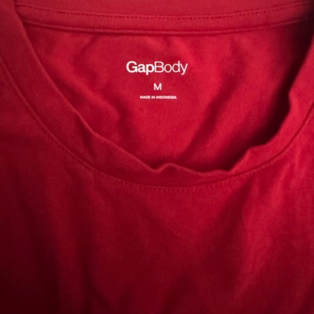 GAP BODY LONG SLEEVE FITTED T-SHIRT